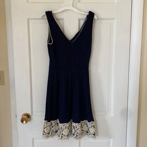 Navy blue dress